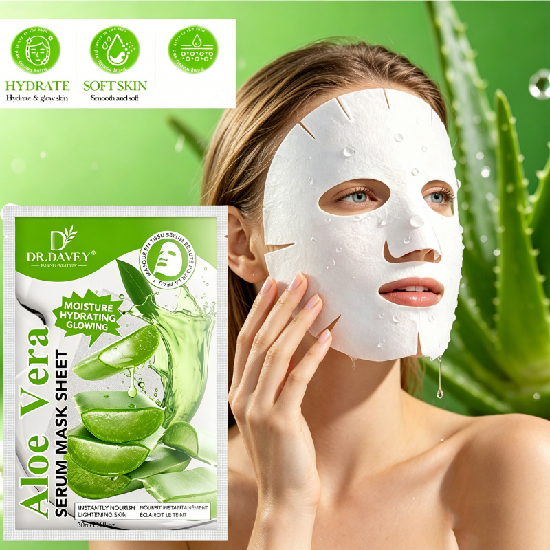 Masker Wajah Serum Aloe Vera P - Aloe Vera Pot ulasan dan harga