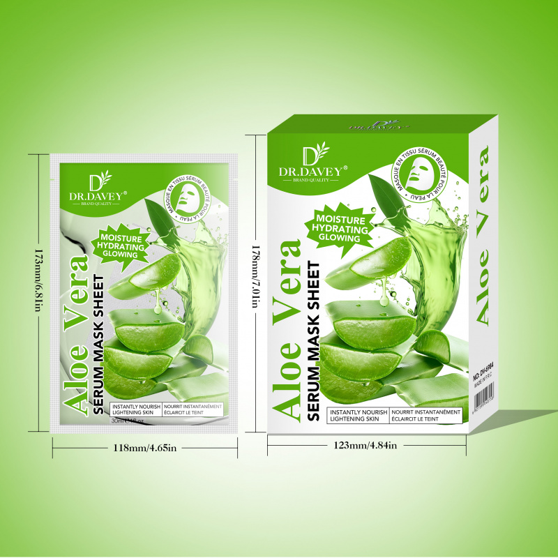 Masker Wajah Serum Aloe Vera P - Aloe Vera Pot ulasan dan harga