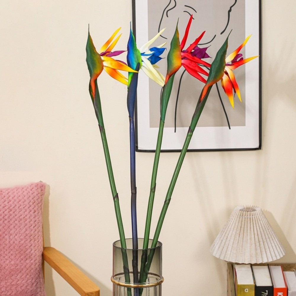 Bunga Strelitzia Buatan dengan - Bird Paradise Strelitzia ulasan dan harga