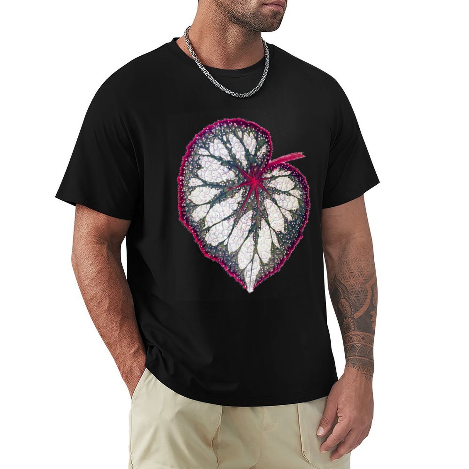 Kaos Begonia Rex Bahan Lembut  - Begonia Rex ulasan dan harga
