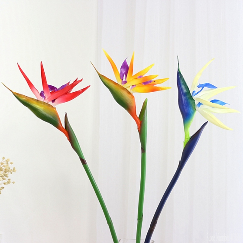 90CM silikon bunga paradise bi - Bird Paradise Strelitzia ulasan dan harga
