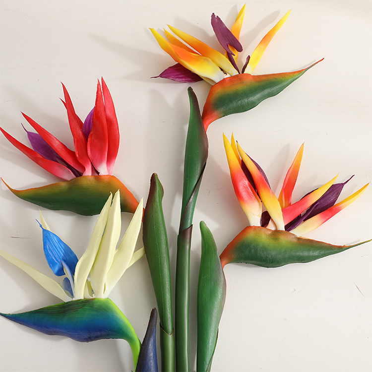 2 buah Bunga Strelitzia Buatan - Bird Paradise Strelitzia ulasan dan harga