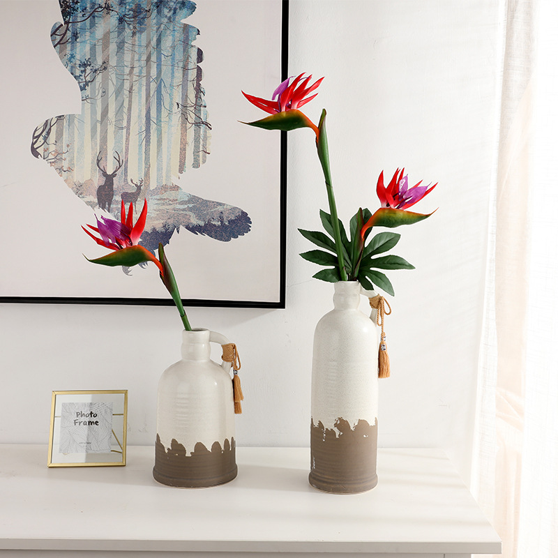 2 buah Bunga Strelitzia Buatan - Bird Paradise Strelitzia ulasan dan harga