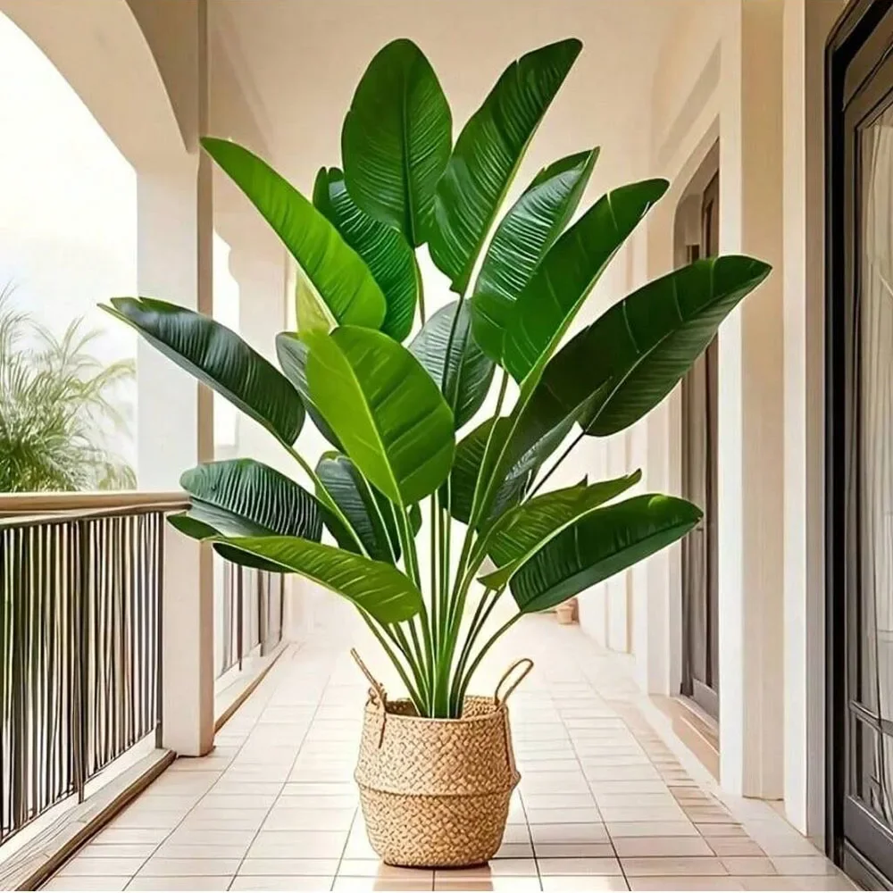1 Buah 18 Daun Tanaman Buatan  - Dracaena Marginata ulasan dan harga