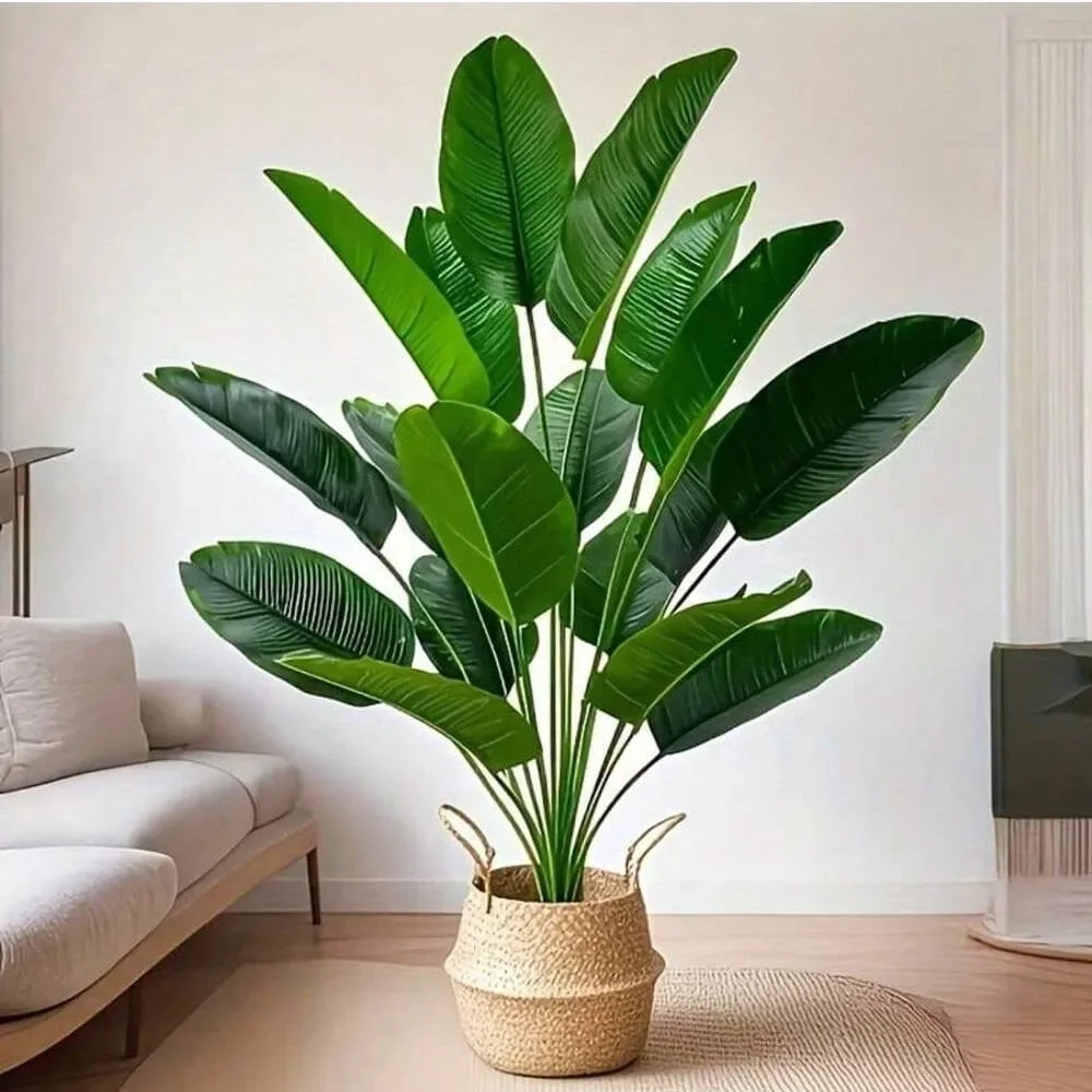 1 Buah 18 Daun Tanaman Buatan  - Dracaena Marginata ulasan dan harga