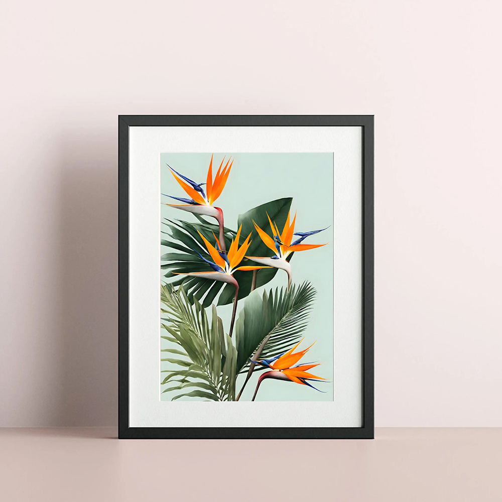 Seni Dinding Bird of Paradise, - Bird Paradise Strelitzia ulasan dan harga